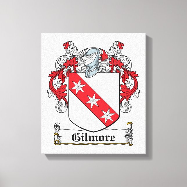Gilmore Familienwappen Leinwanddruck (Vorderseite)