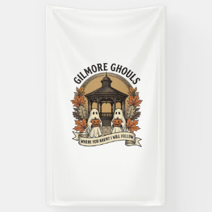 Gilmore Ghouls Vintage Halloween Geist Banner