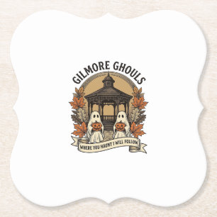Gilmore Ghouls Vintage Halloween Geist Untersetzer