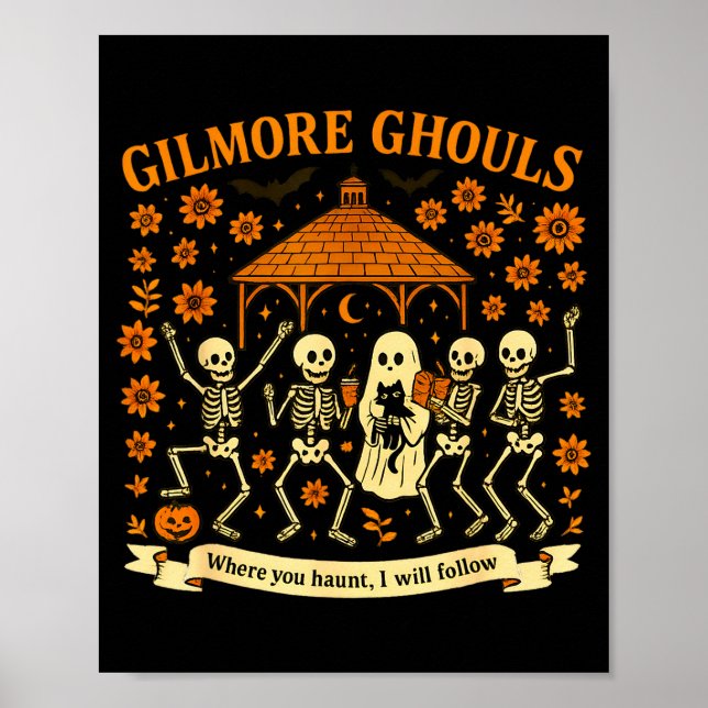 Gilmore Ghouls, wo du spukst, werde ich folgen Hal Poster (Vorne)
