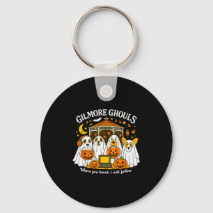 Gilmore Ghouls, wo du spukst, werde ich folgen Hal Schlüsselanhänger