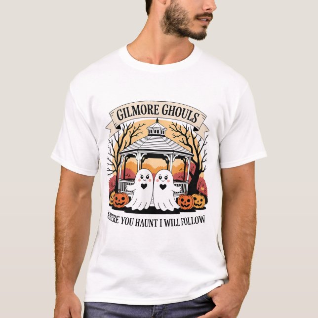 Gilmore Ghouls, wo Sie suchen Ich werde folgen T-Shirt (Vorderseite)