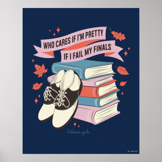 Gilmore Girls Abschlusszitat-Design Poster (Vorne)