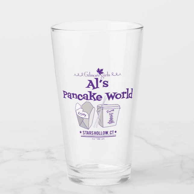 Gilmore Girls | Al's Pancake World Glas (Vorderseite)