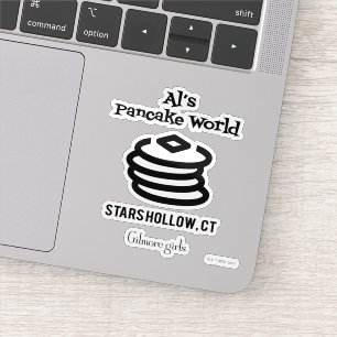 Gilmore Girls   Al's Pancake World Logo Aufkleber