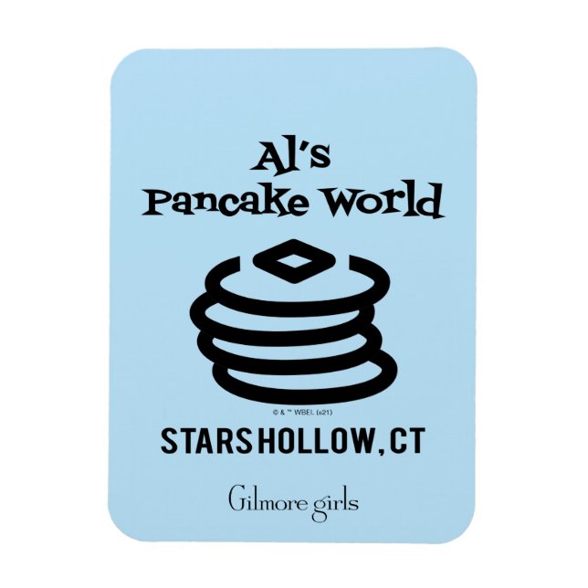 Gilmore Girls | Al's Pancake World Logo Magnet (Vertikal)