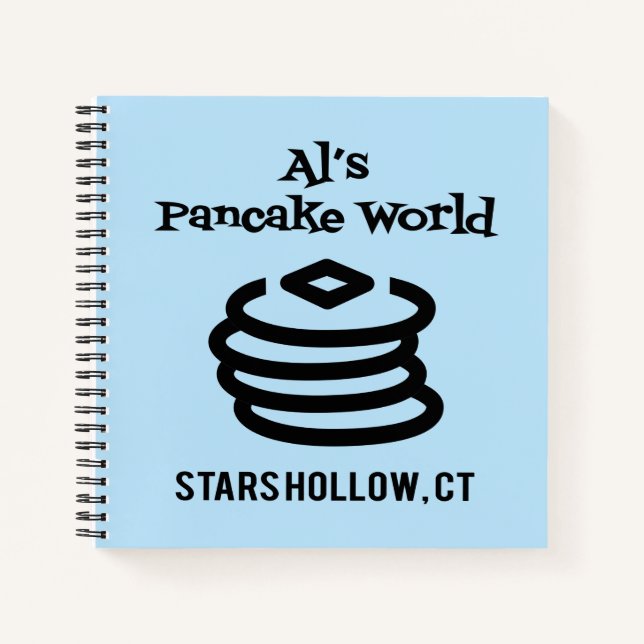 Gilmore Girls | Al's Pancake World Logo Notizbuch (Vorderseite)