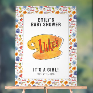 Gilmore Girl's Baby Shower Acrylschild