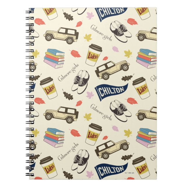 Gilmore Girls Chilton Herbstmuster Notizblock (Vorderseite)