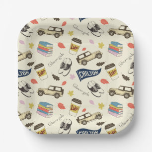 Gilmore Girls Chilton Herbstmuster Pappteller