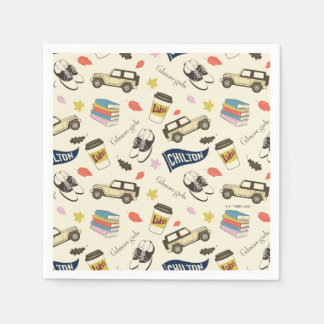 Gilmore Girls Chilton Herbstmuster Serviette
