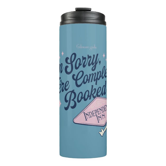 Gilmore Girls Completely Booked Design Thermosbecher (Vorderseite)