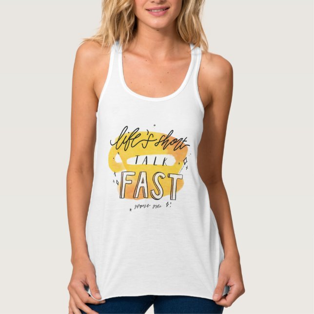 Gilmore Girls | Das Kurze Leben schnell Tank Top (Vorderseite)