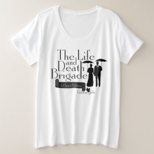 Gilmore Girls Die Brigade des Lebens und des Tod Große Größe T-Shirt