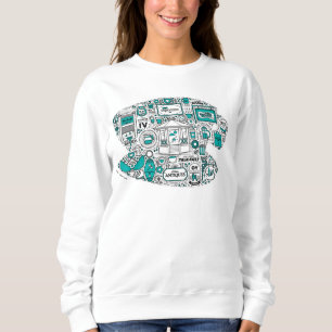 Gilmore Girls Doodle Art Sweatshirt