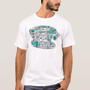 Gilmore Girls Doodle Art T-Shirt