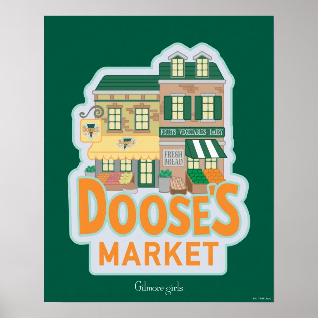 Gilmore Girls | Doose's Market Poster (Vorne)