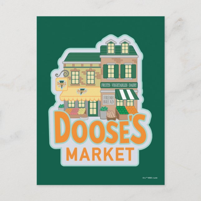 Gilmore Girls | Doose's Market Postkarte (Vorderseite)