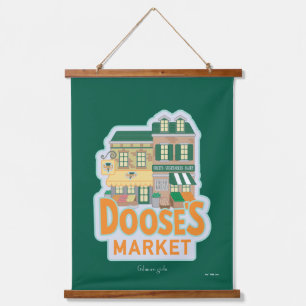 Gilmore Girls Doose's Market Wandteppich Mit Holzrahmen