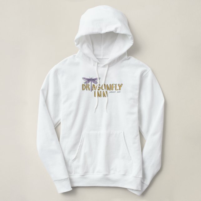 Gilmore Girls | Dragonfly-Inn-Wasserfarben-Logo Hoodie (Design vorne)