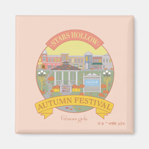 Gilmore Girls Festival Moon and Stars Magnet