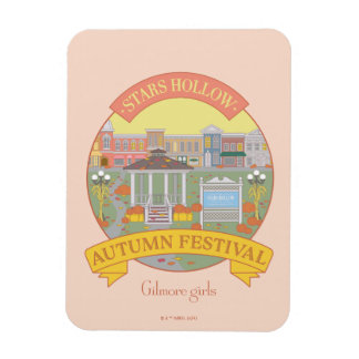 Gilmore Girls | Festival Moon and Stars Magnet