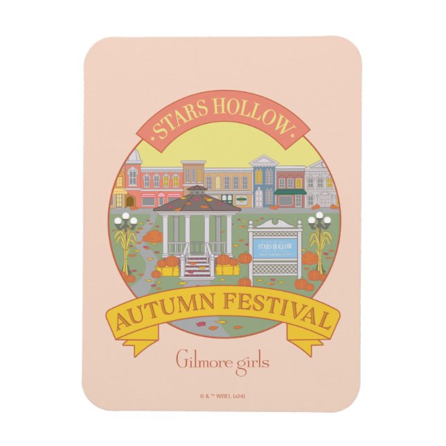 Gilmore Girls | Festival Moon and Stars Magnet (Vertikal)
