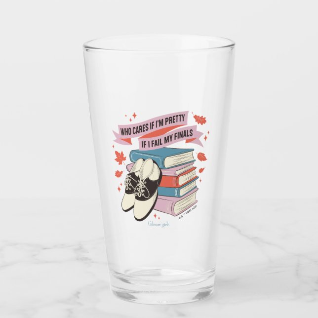 Gilmore Girls Finals Quote Design Glas (Vorderseite)