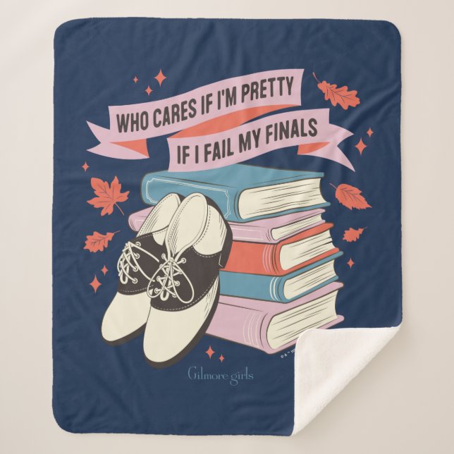 Gilmore Girls Finals Quote Design Sherpadecke (Vorderseite)