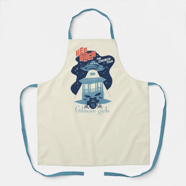 Gilmore Girls Hep Alien Church Tour Schürze (Vorderseite)