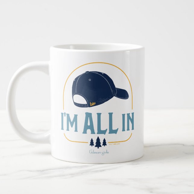 Gilmore Girls I’m All In Luke’s Hat Jumbo-Tasse (Links)