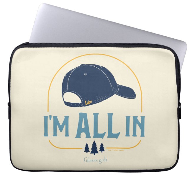 Gilmore Girls I’m All In Luke’s Hat Laptopschutzhülle (Vorderseite)