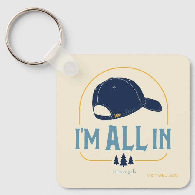 Gilmore Girls I’m All In Luke’s Hat Schlüsselanhänger (Vorderseite)