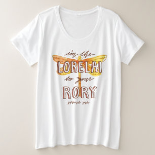 Gilmore Girls Ich bin die Lorelai zu Ihrer Gesch Große Größe T-Shirt