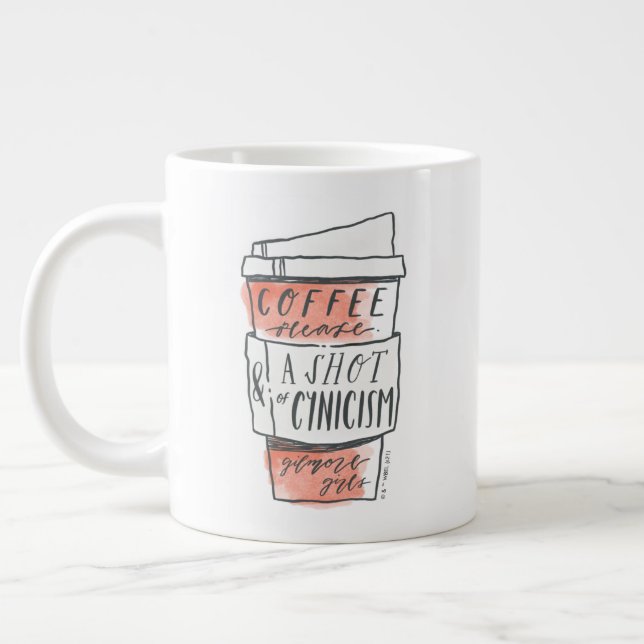 Gilmore Girls | Kaffee bitte Jumbo-Tasse (Links)