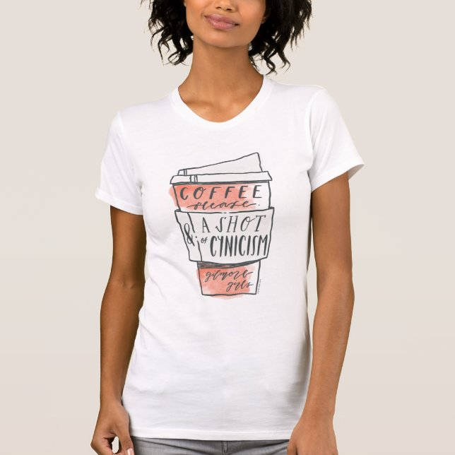 Gilmore Girls | Kaffee bitte T-Shirt (Vorderseite)