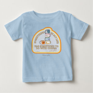 Gilmore Girls   Kaffee Zitat Grafik Baby T-shirt