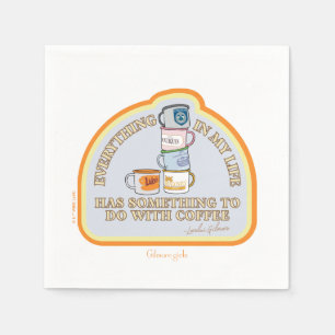 Gilmore Girls   Kaffeekonzept Grafisch Serviette