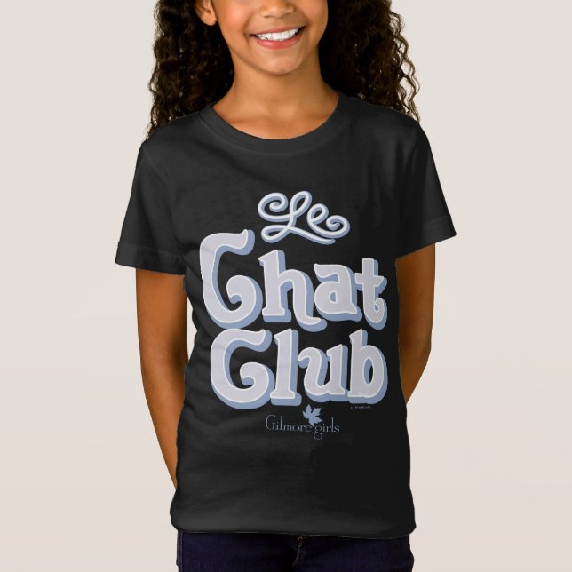 Gilmore Girls | Le Chat Club T-Shirt (Vorderseite)