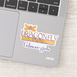 Gilmore Girls | Logo des Dragonfly Inn Aufkleber