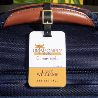 Gilmore Girls | Logo des Dragonfly Inn Gepäckanhänger