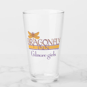 Gilmore Girls Logo des Dragonfly Inn Glas