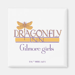 Gilmore Girls   Logo des Dragonfly Inn Magnet