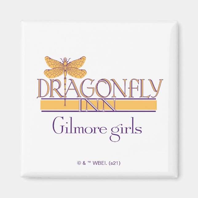 Gilmore Girls | Logo des Dragonfly Inn Magnet (Vorne)