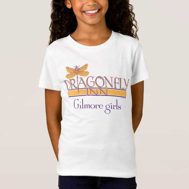 Gilmore Girls | Logo des Dragonfly Inn T-Shirt (Vorderseite)