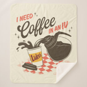 Gilmore Girls Luke’s Coffee IV Zitat Sherpadecke