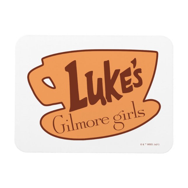 Gilmore Girls Luke’s Diner Logo Magnet (Horizontal)