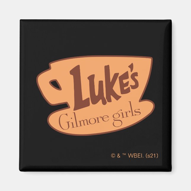 Gilmore Girls Luke’s Diner Logo Magnet (Vorne)