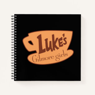 Gilmore Girls Luke’s Diner Logo Notizbuch