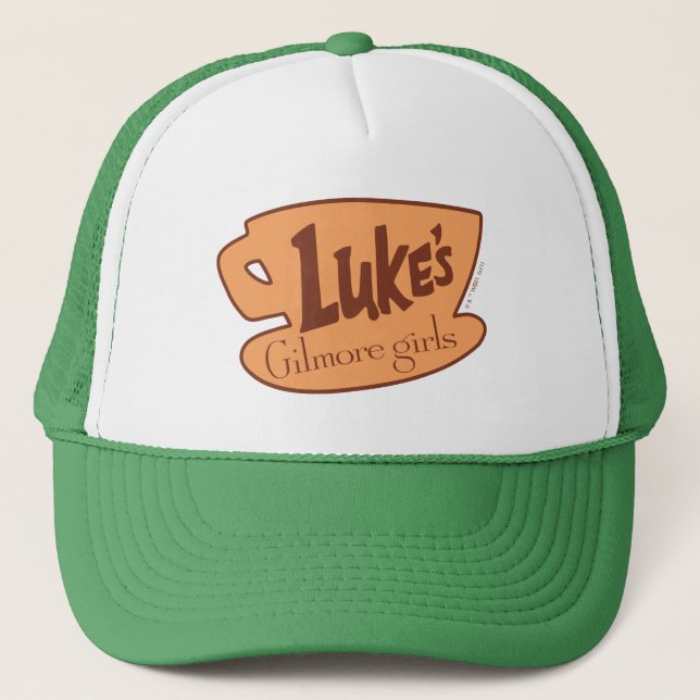 Gilmore Girls Luke’s Diner Logo Truckerkappe (Vorderseite)